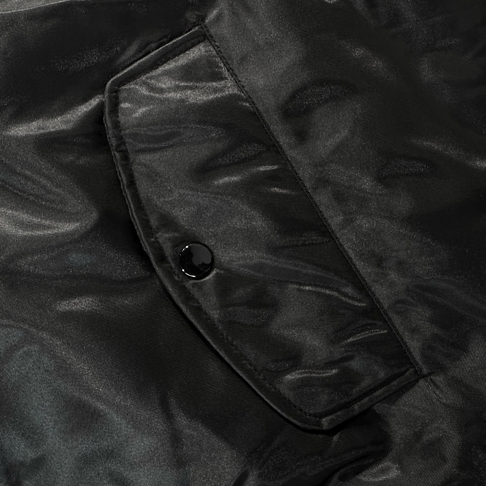 Discovered Logo Tape Remake Bomber Jacket