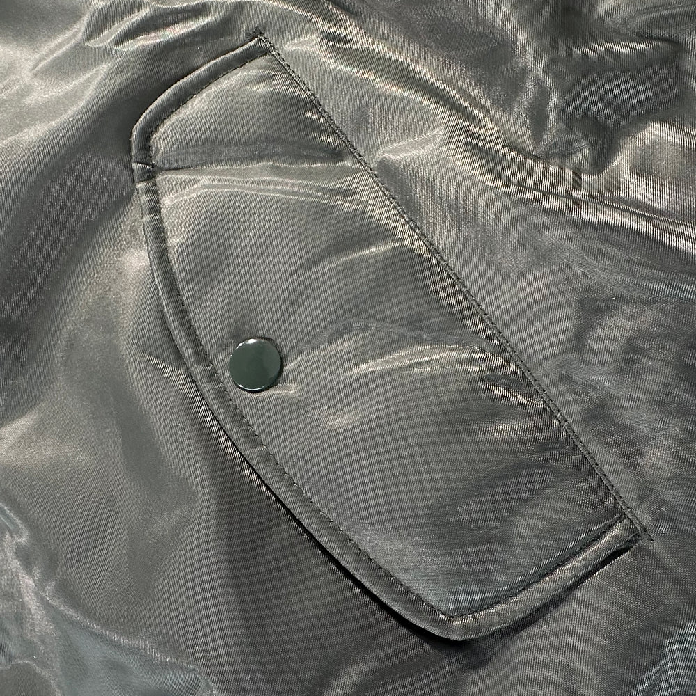 Discovered Logo Tape Remake Bomber Jacket