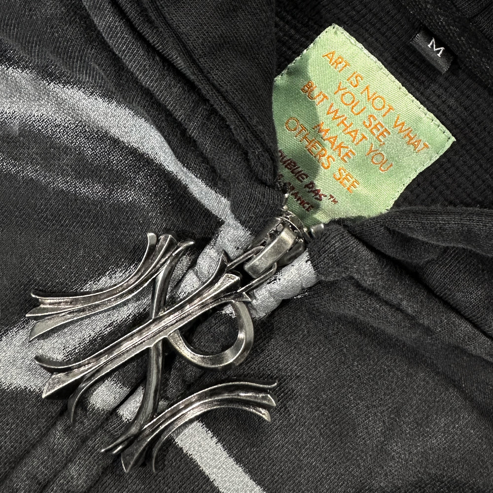 Graffiti Zip-Up Hoodie
