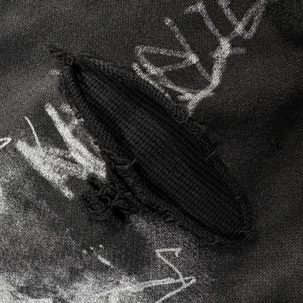 NOUBLIE PAS(ヌーブリーポー) 商品ページ - Graffiti Zip-Up Hoodie