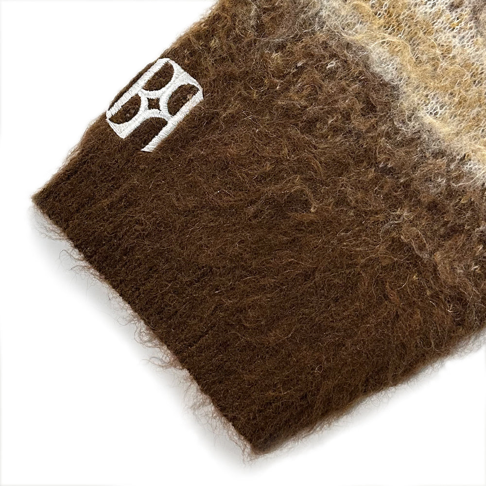 Rhinestone Encrusted Mohair Blend Sweater