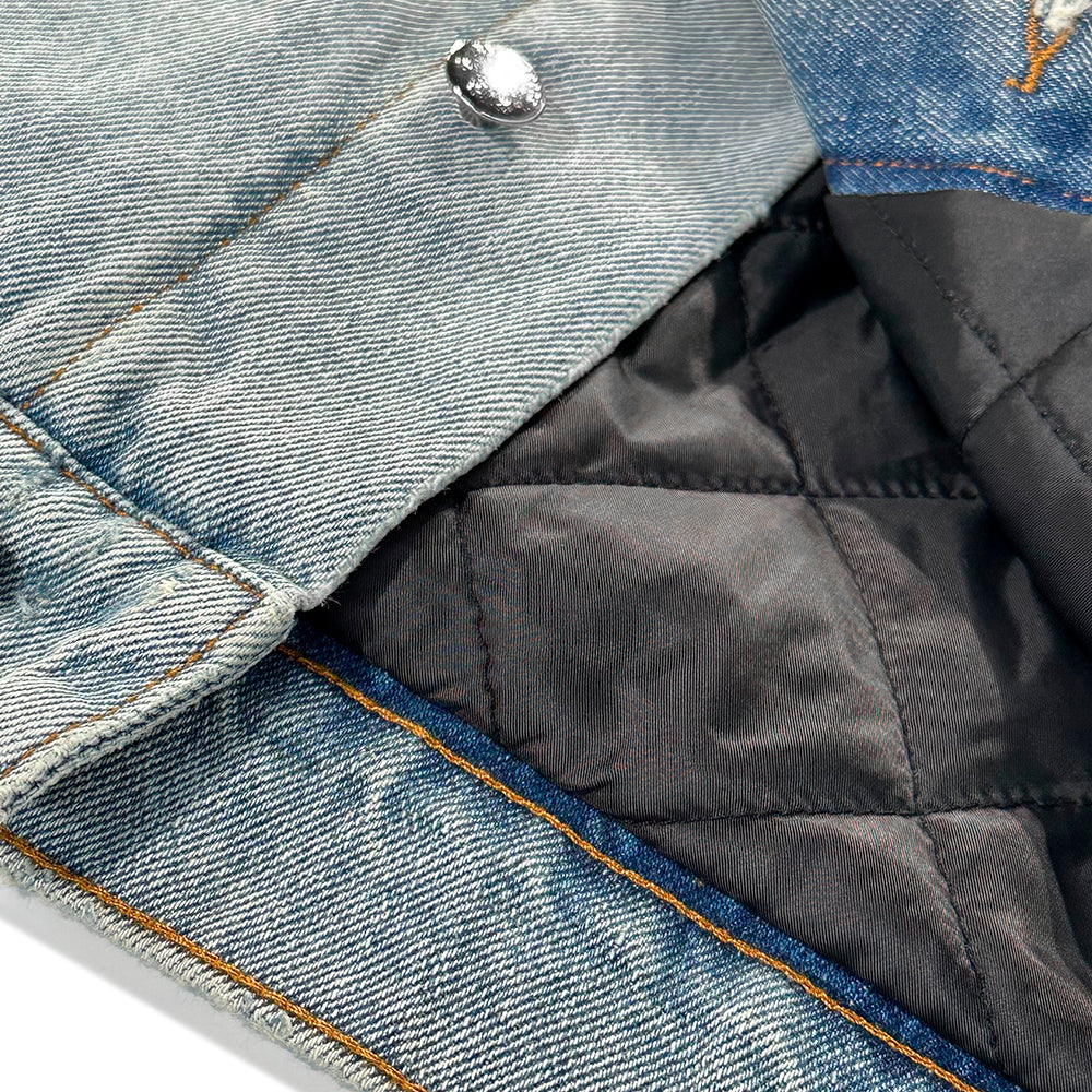 Jailhouse Quilted Denim Jacket