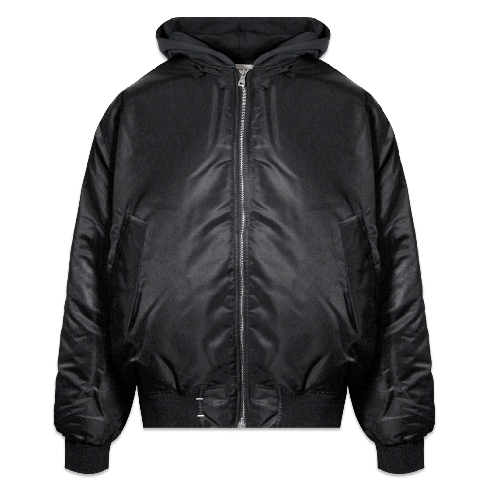 Hooded Bomber Jacket