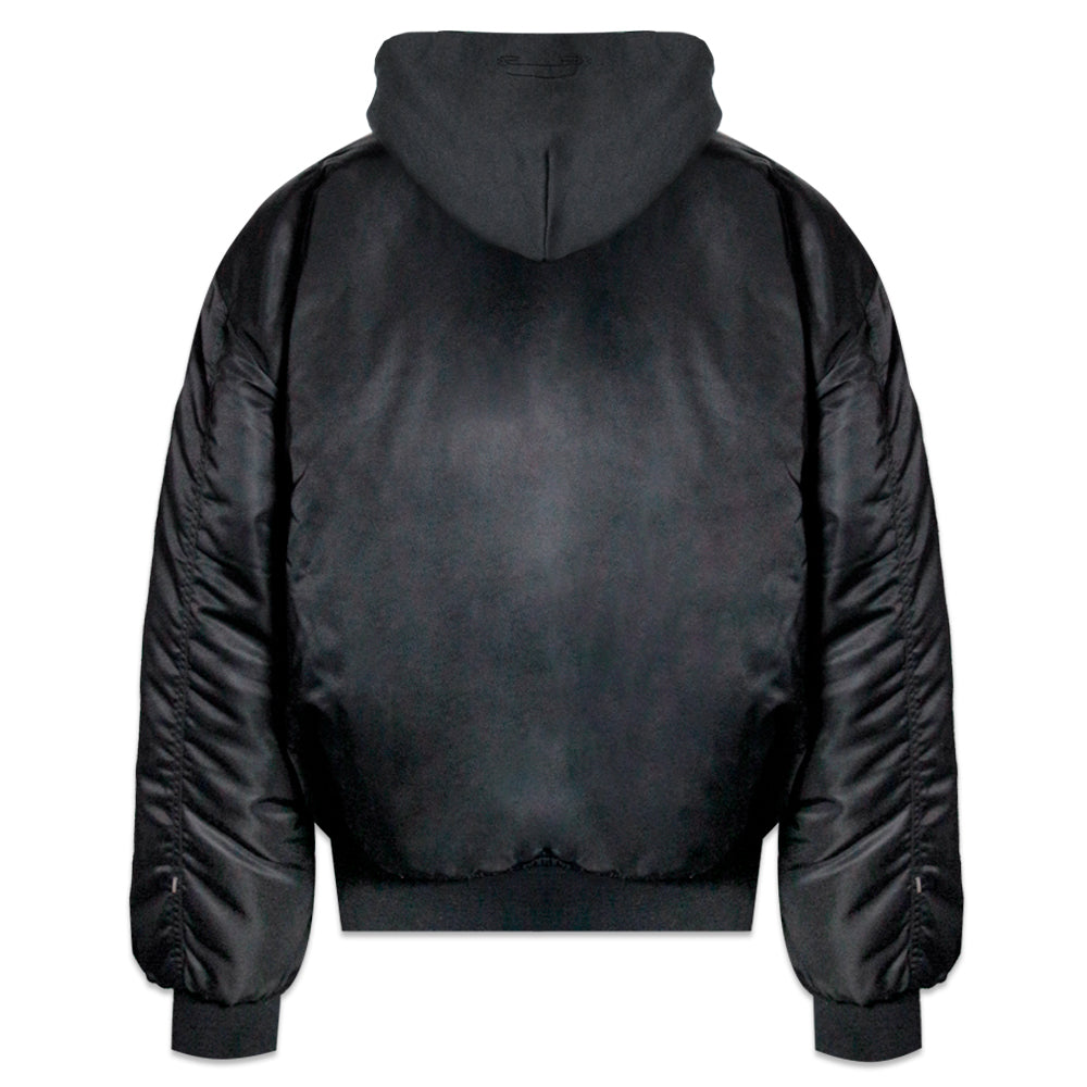 Hooded Bomber Jacket