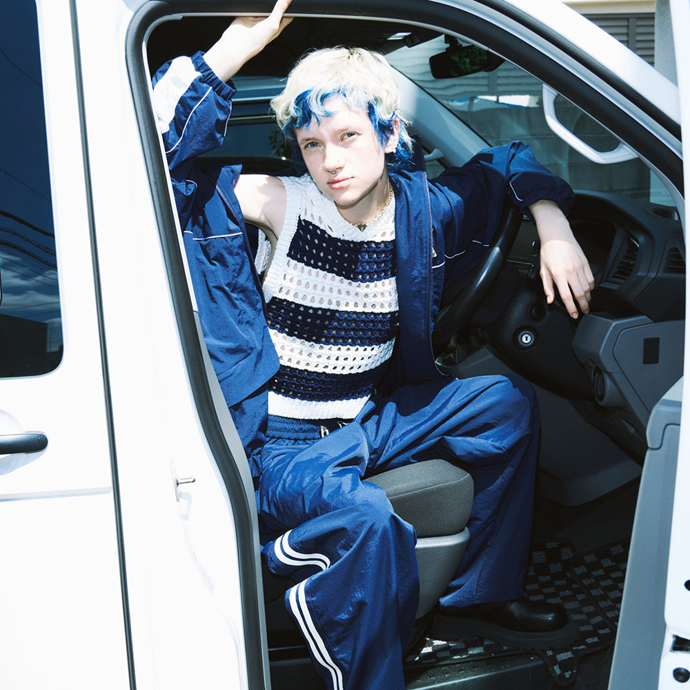 Heart Razor Necklace (Small Link)