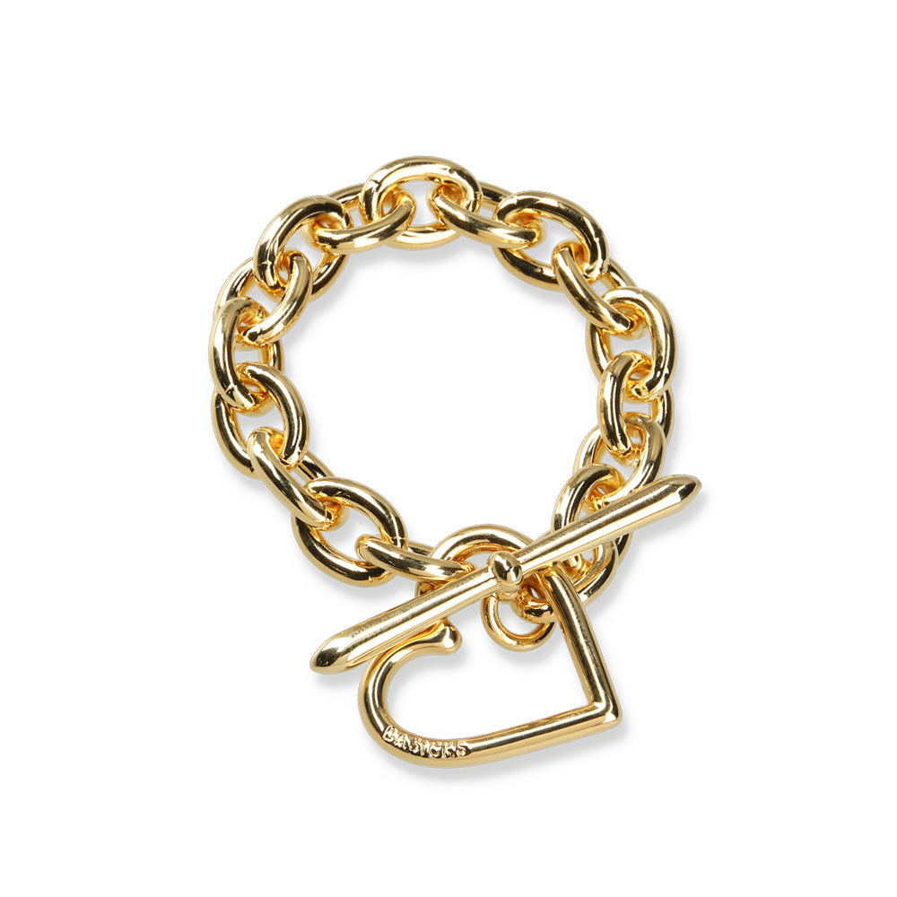 Heart Bracelet (Medium Link)