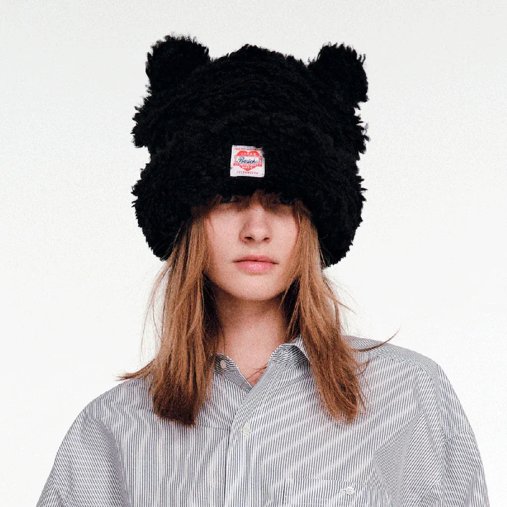 BASICKS(ベイシックス)商品ページ - Bear Beanie - Black - VENTURER