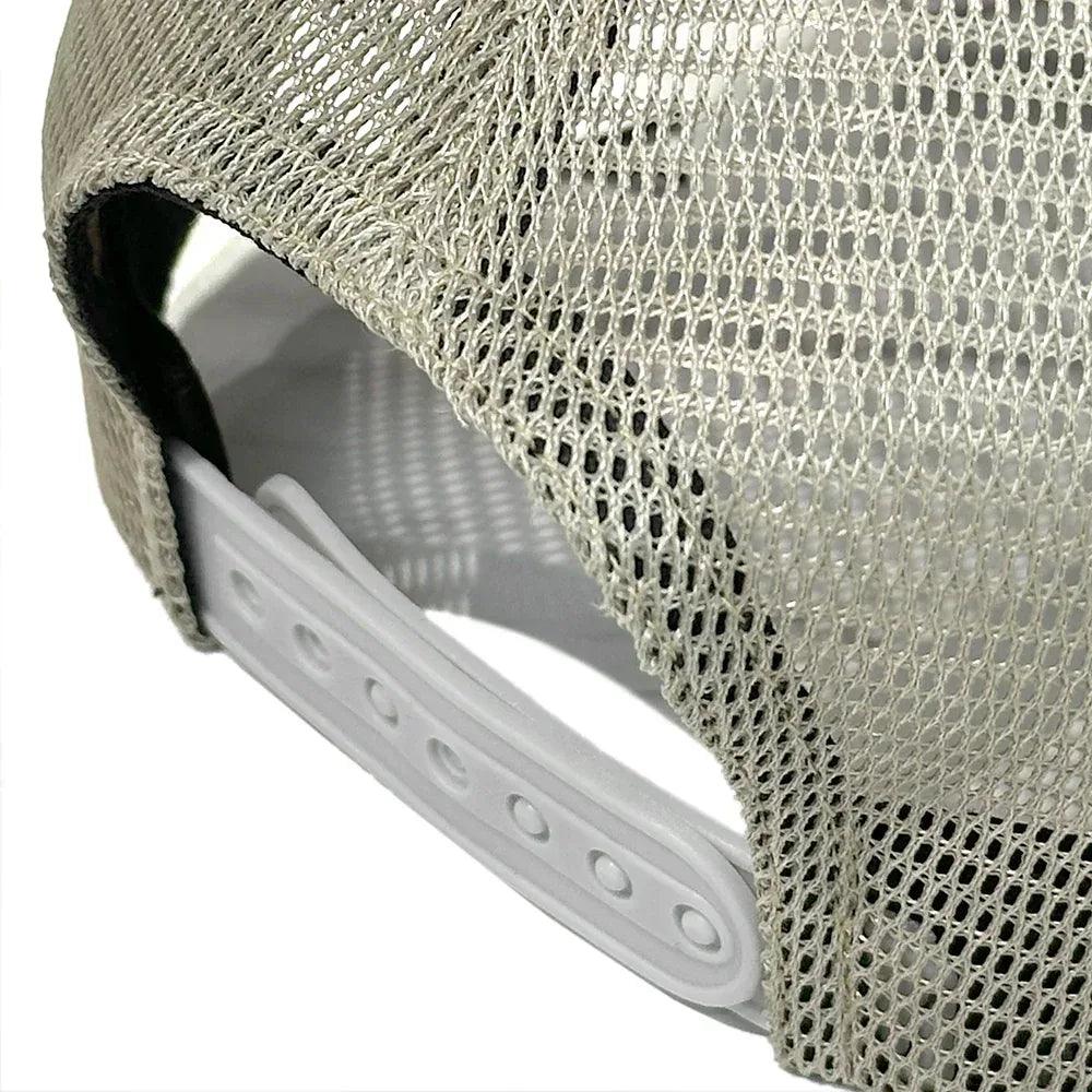 STAMPD Product Page - NY001 Trucker Hat - Taupe - VENTURER