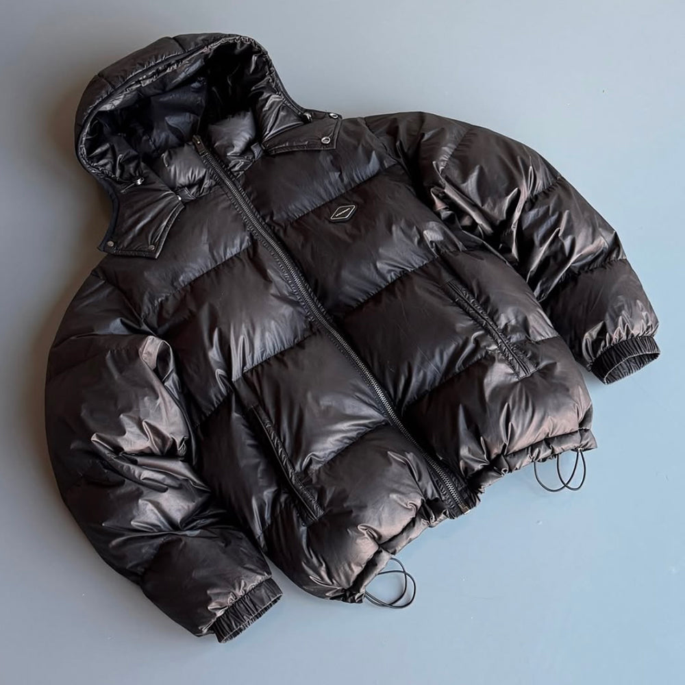 Studded Puffer Jacket