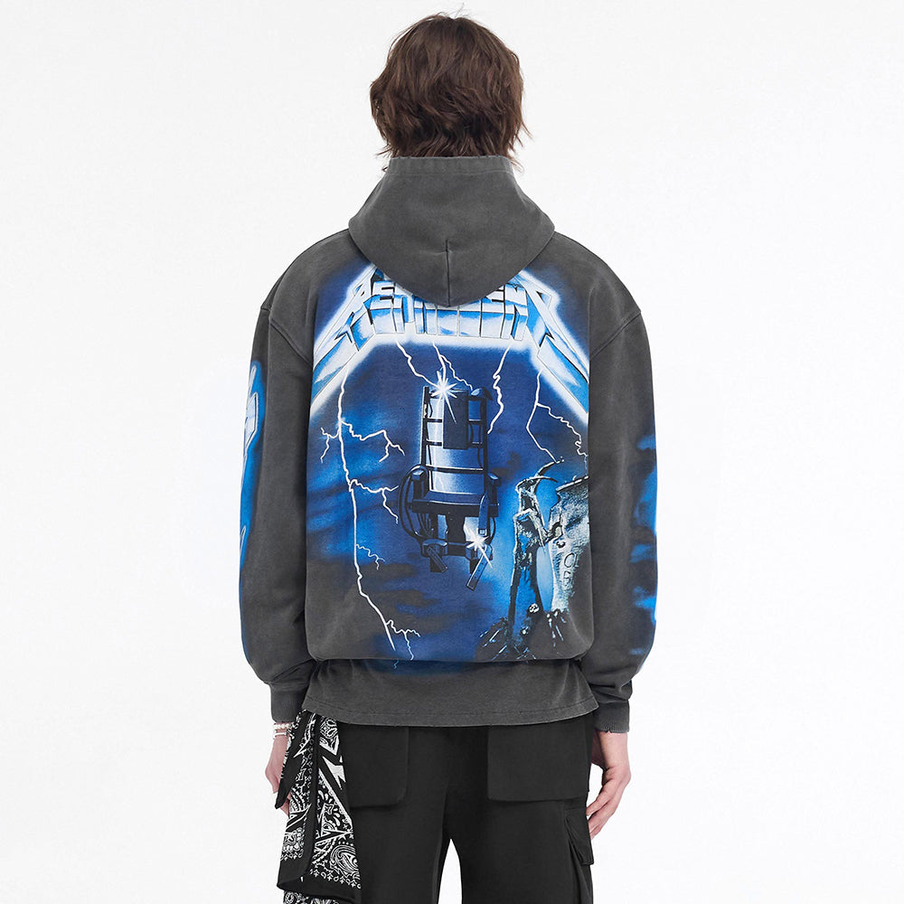 Metallica Ride The Lightning Hoodie