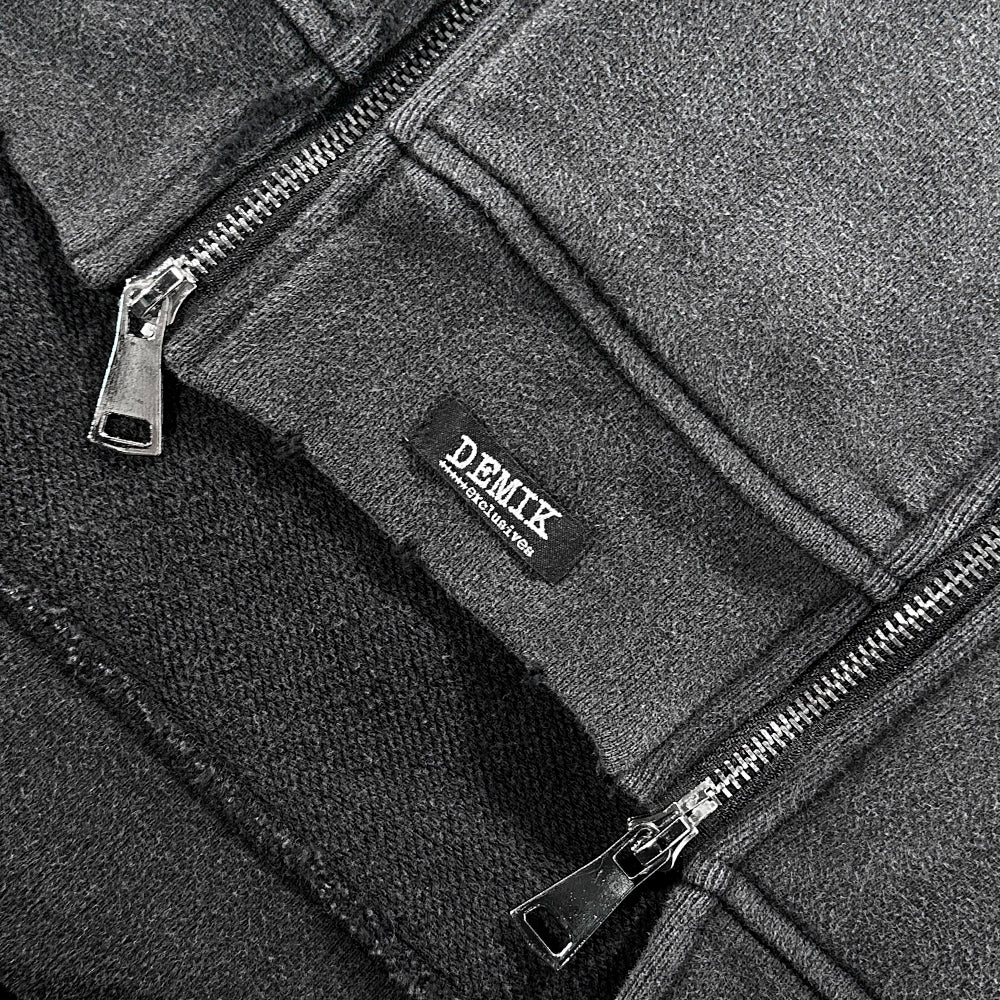 Shadow Triple Zip Hoodie