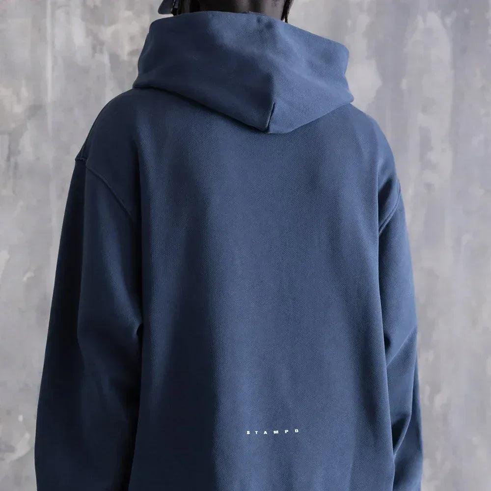 STAMPD(スタンプド)商品ページ - LA 001 Core Hoodie - Ocean-Blue