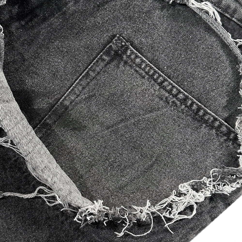 Osama Gray Dirty Skirt Pants