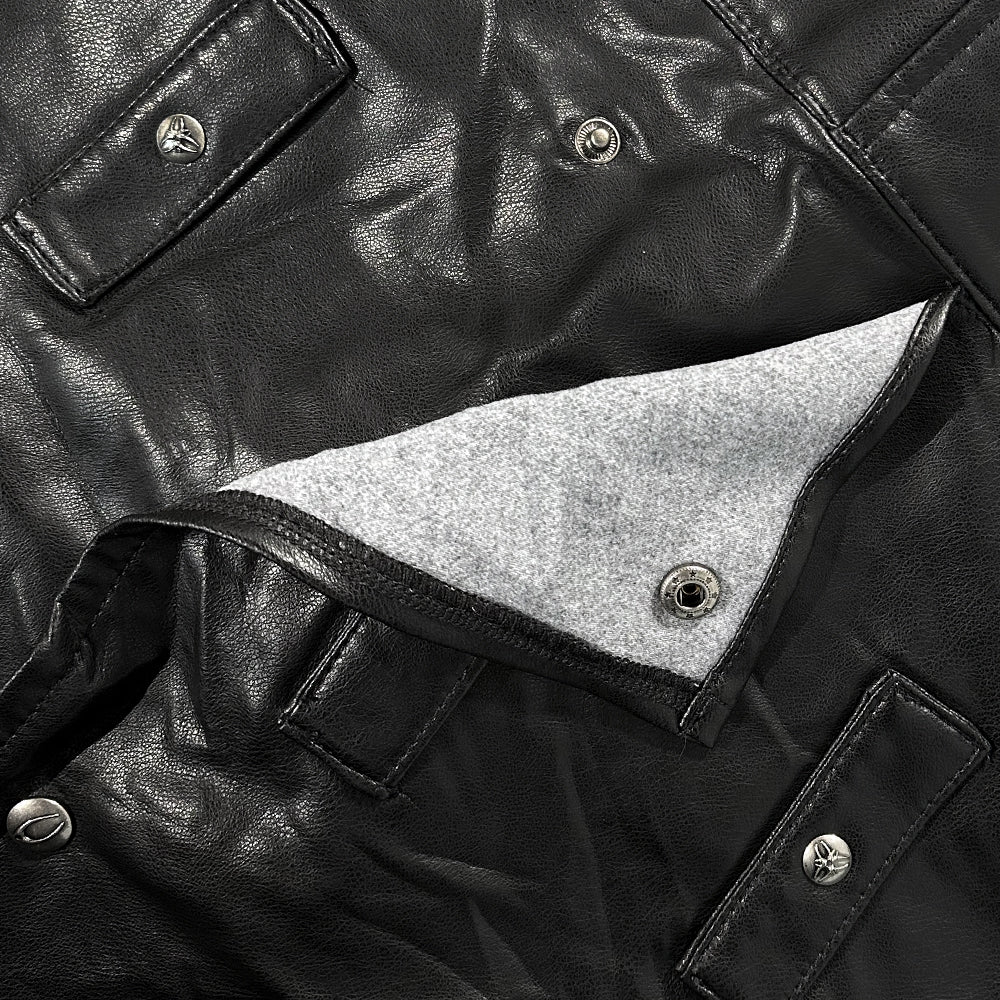 Chaos Dream Leather Skirt Pants