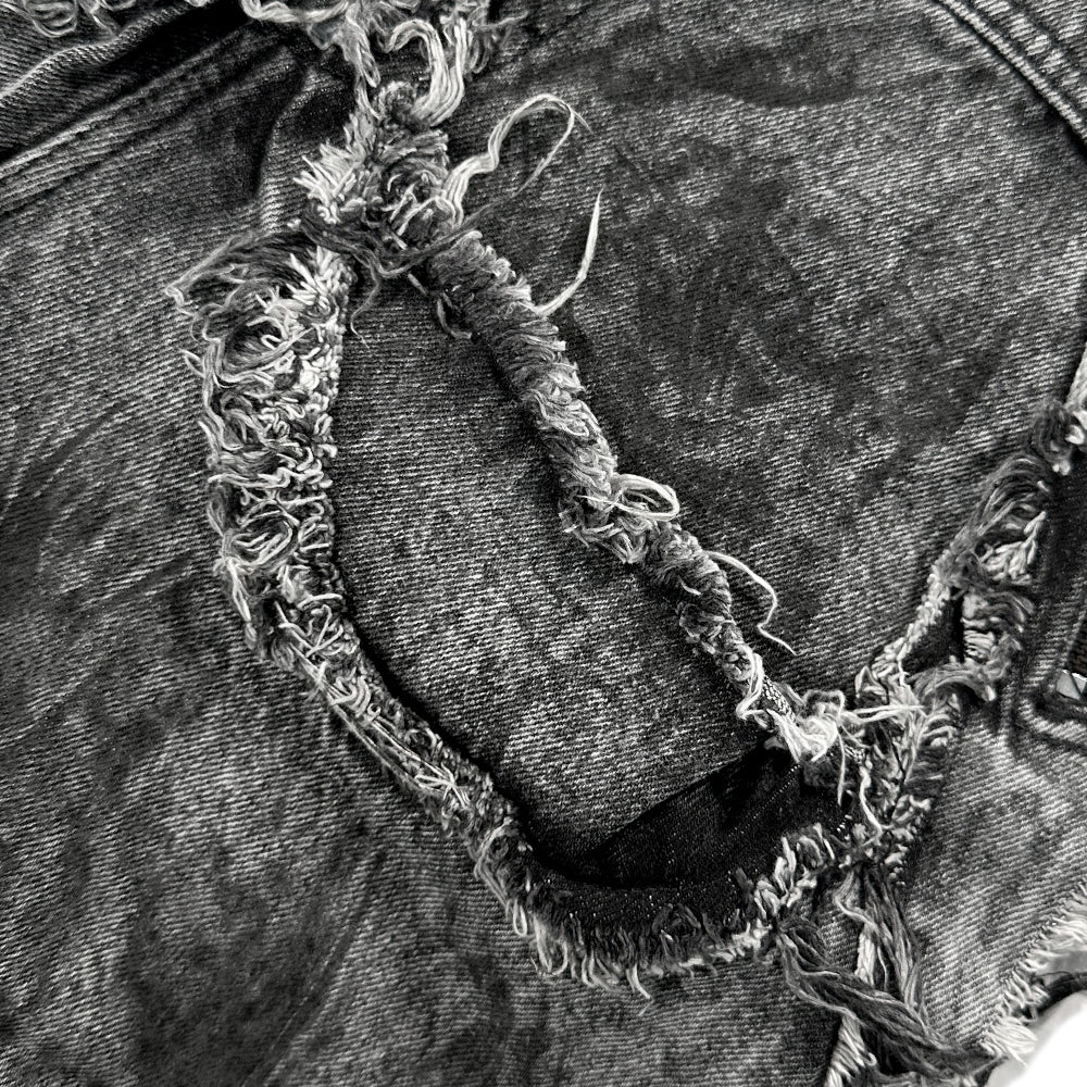 Chaos Dream Waxed Gray Layer Pants