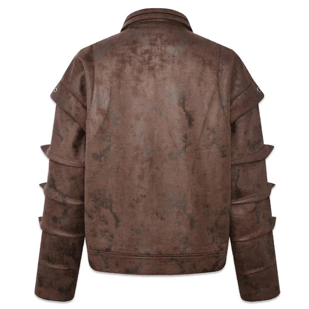 BIRTH OF  CHILD バースオブロイヤルチャイルド Suede Armor Jacket スエード アーマージャケット ブラウン BIRTH OF ROYAL CHILD (バースオブロイヤルチャイルド）商品ページ