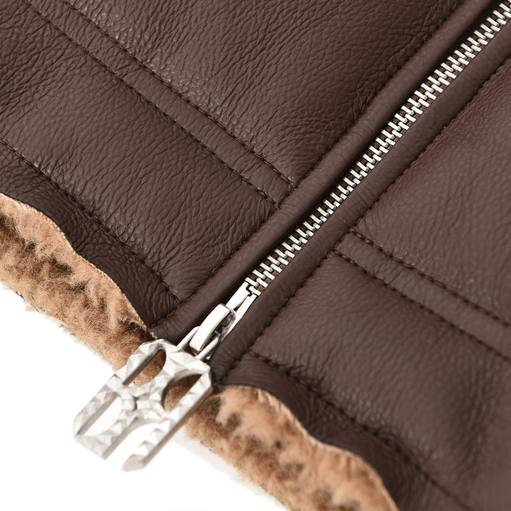 Embroidered Badge Vest