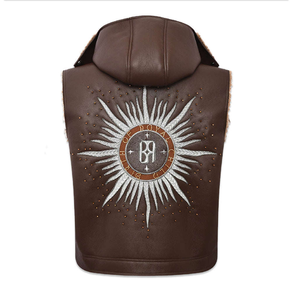 Embroidered Badge Vest