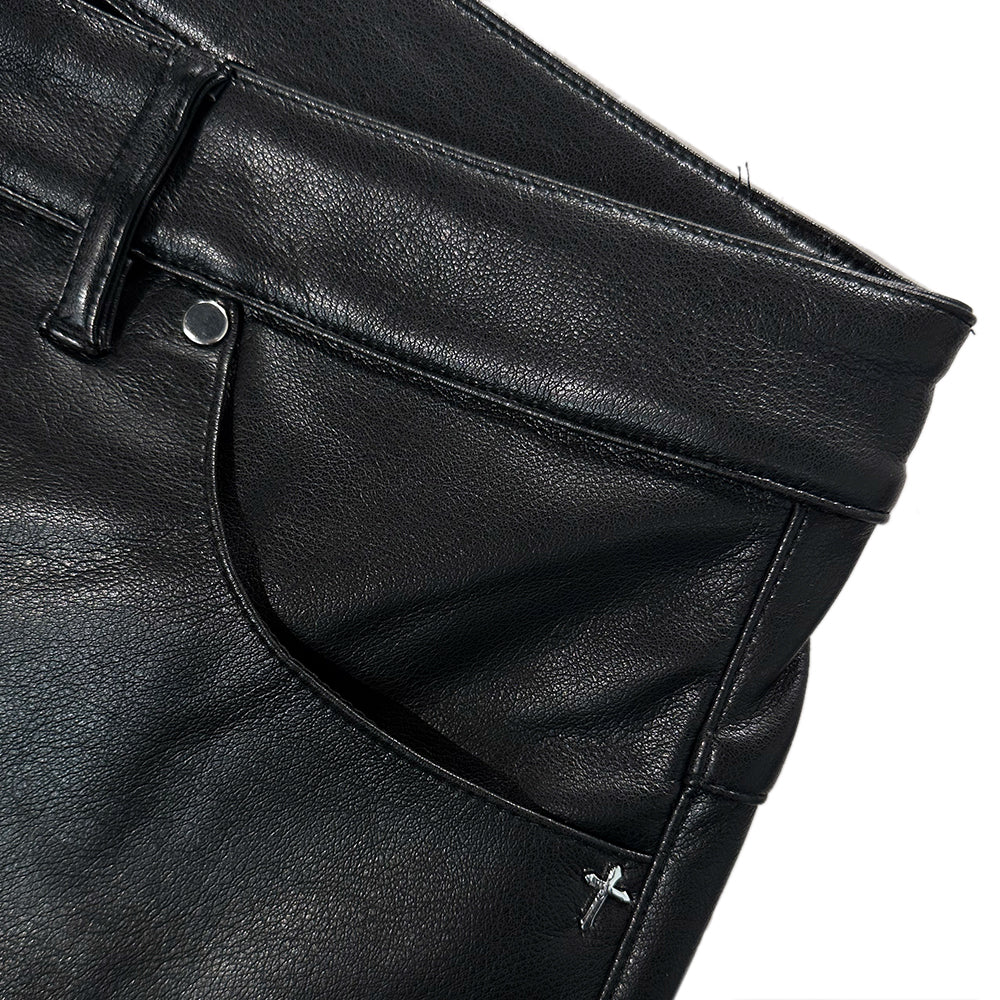 Leather Slim Trouser