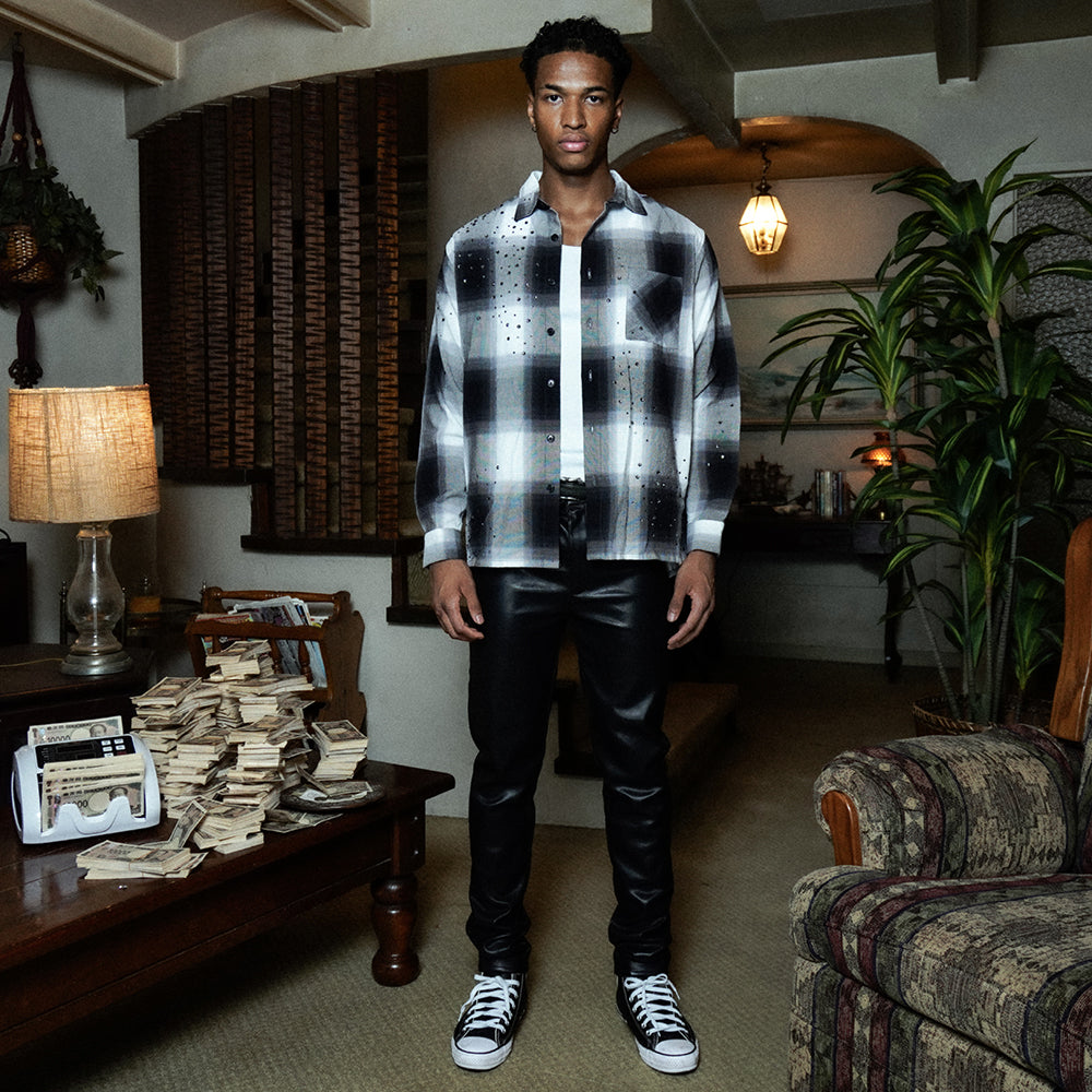 Rhinestone Flannel Shirts