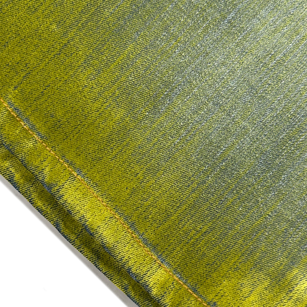 Zander Stretch Suede Denim Baggy Shorts