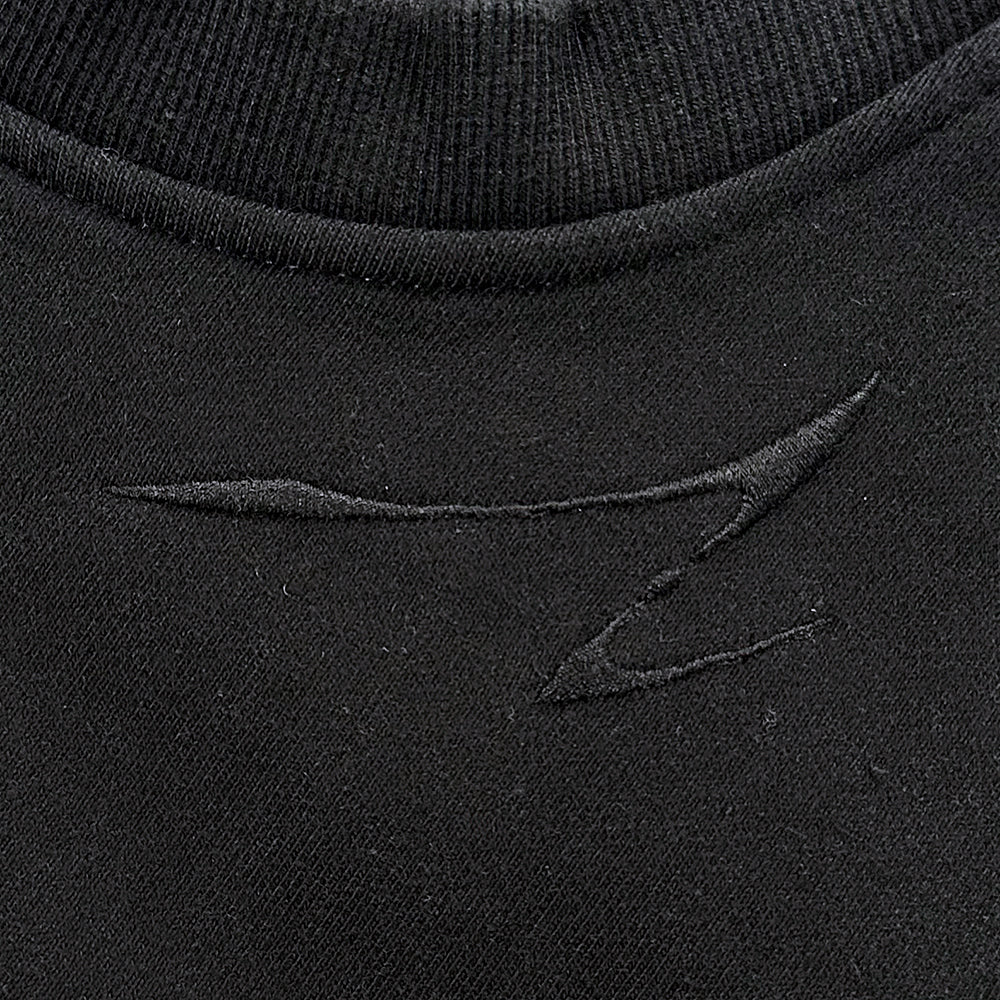 Overfit Raw Cutted Line Sweatshirt