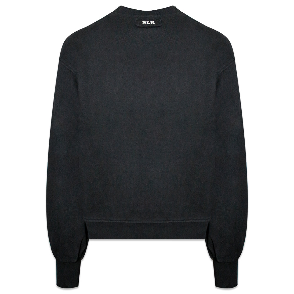 Overfit Raw Cutted Line Sweatshirt