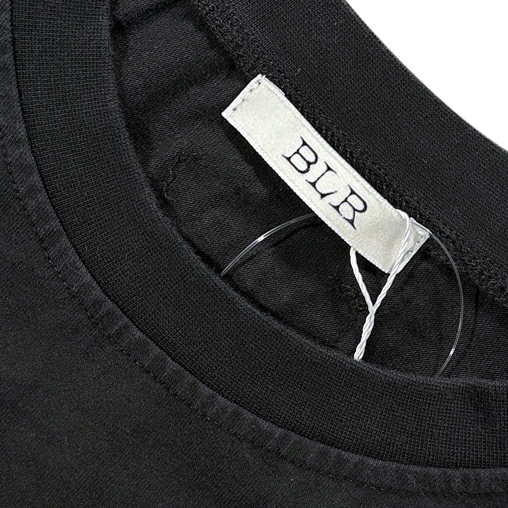 Destroyed Back Gradation Washing LS T-Shirt