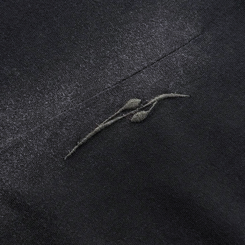 Rain Destroyed Gradation Bleached LS T-Shirt