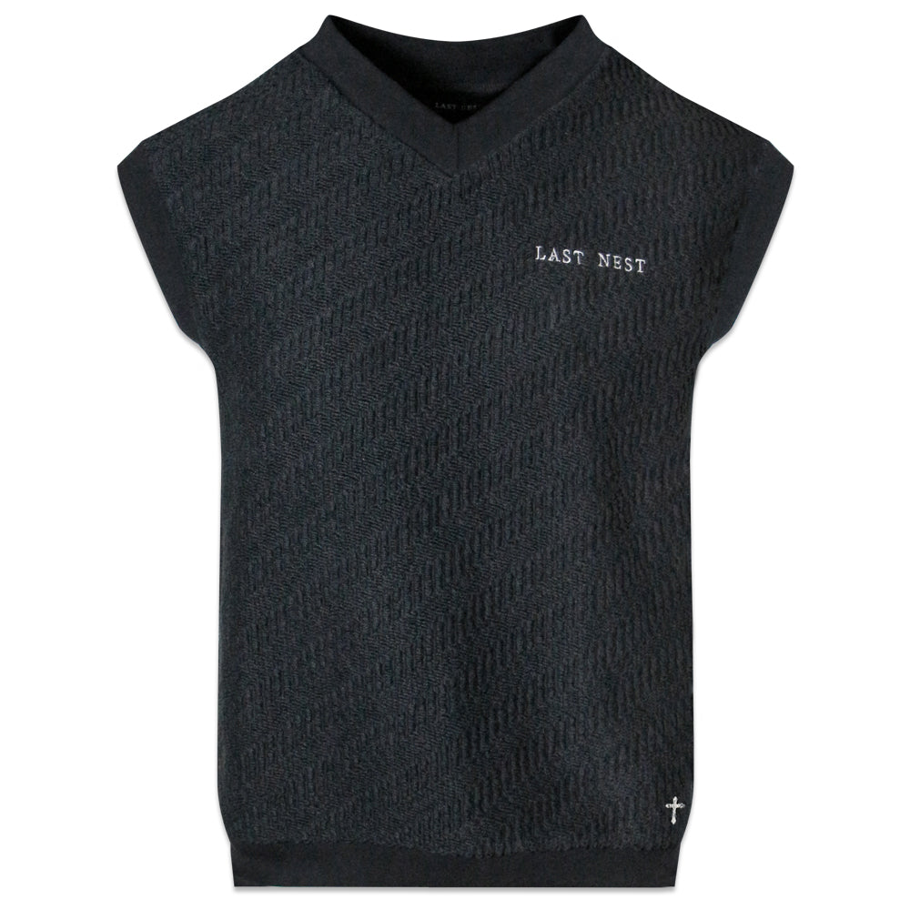 Logo Emb Knit Vest