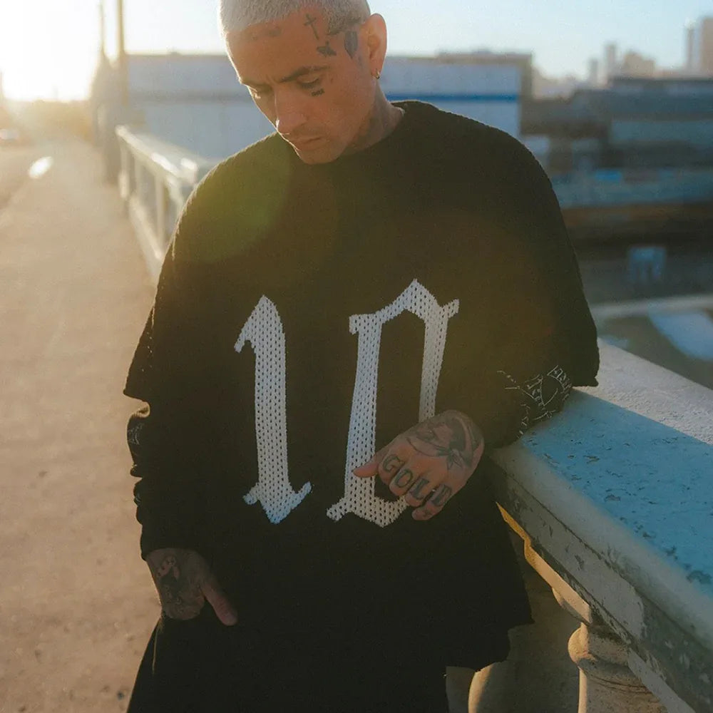 ASKYURSELF (アスクユアセルフ)商品ページ - Cross Waffle LS Tee