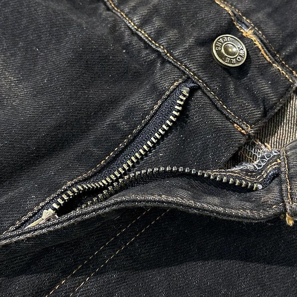 XWORE NYC(ウォー) 商品ページ - Waved Dirty Denim - Black