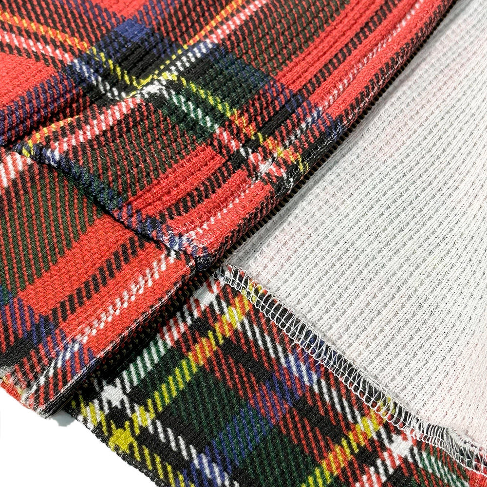 Tartan Plaid Zip Up Hoodie