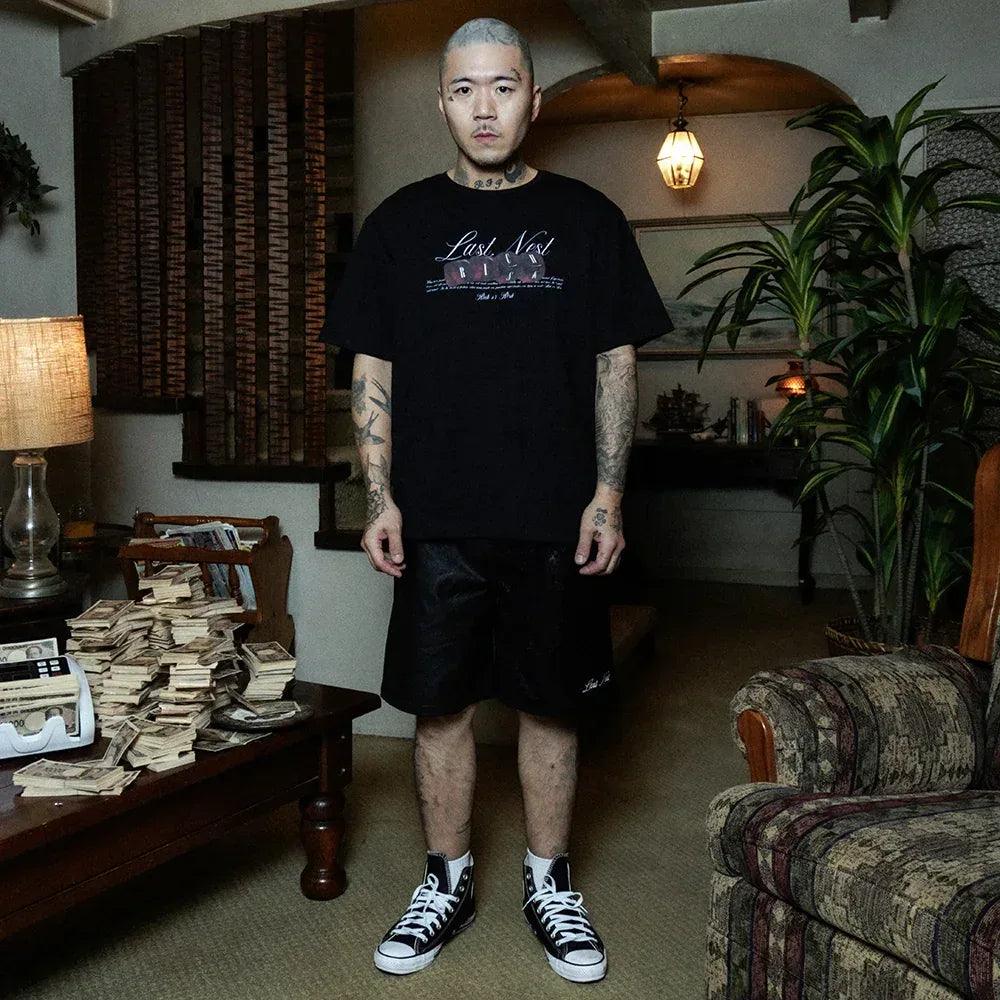 トップス LAST NEST / Basic Logo Emb T-shirts LAST NEST(ラストネスト)商品ページ - Basic Logo Emb T-shirts