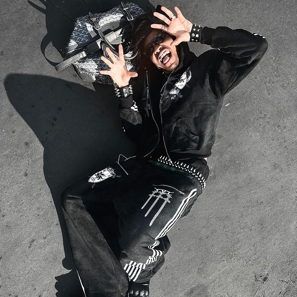 Royal Knight Club Waxed Pants