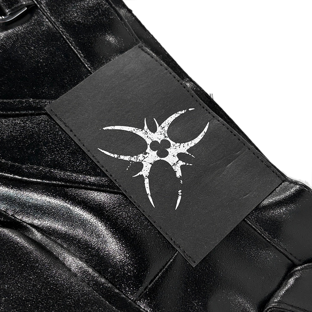 005 Chaos Dream Leather Skirt Pants