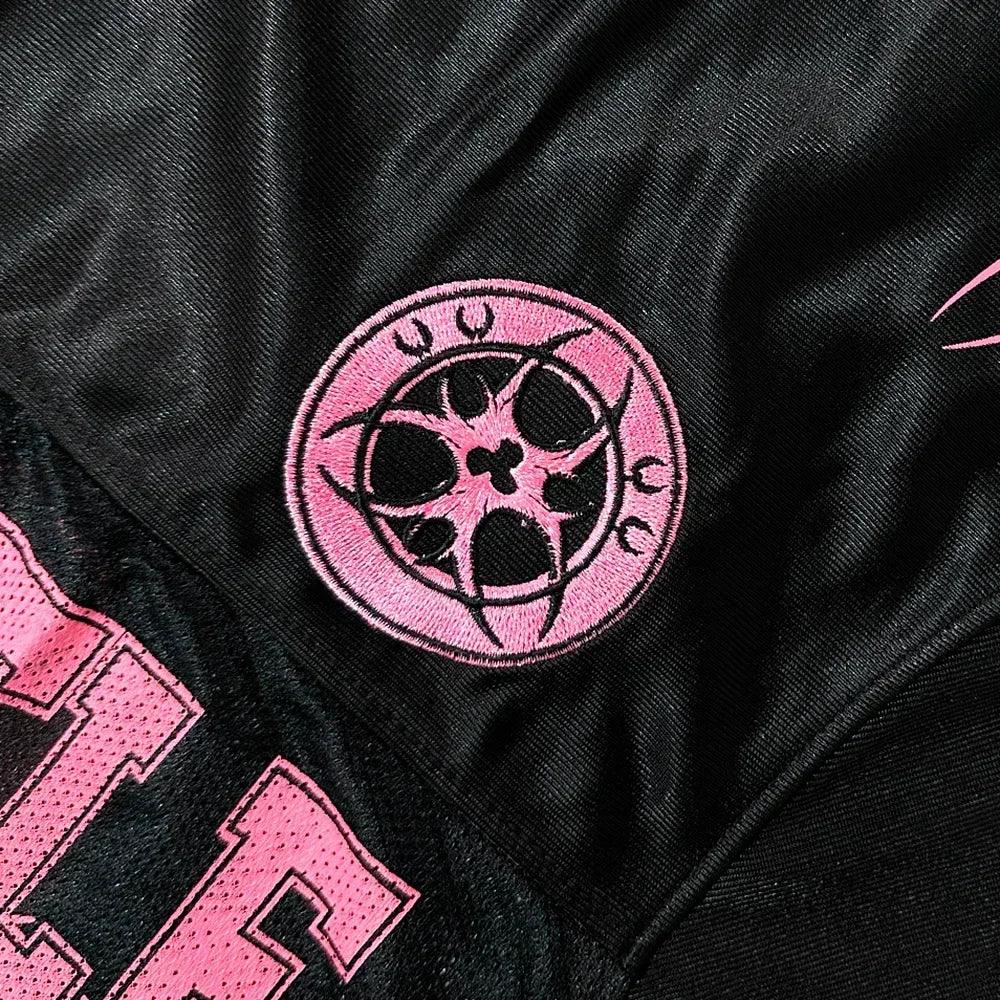 COZY WORLDWIDE Product Page - 00 Pink Knight Club Jersey - Black