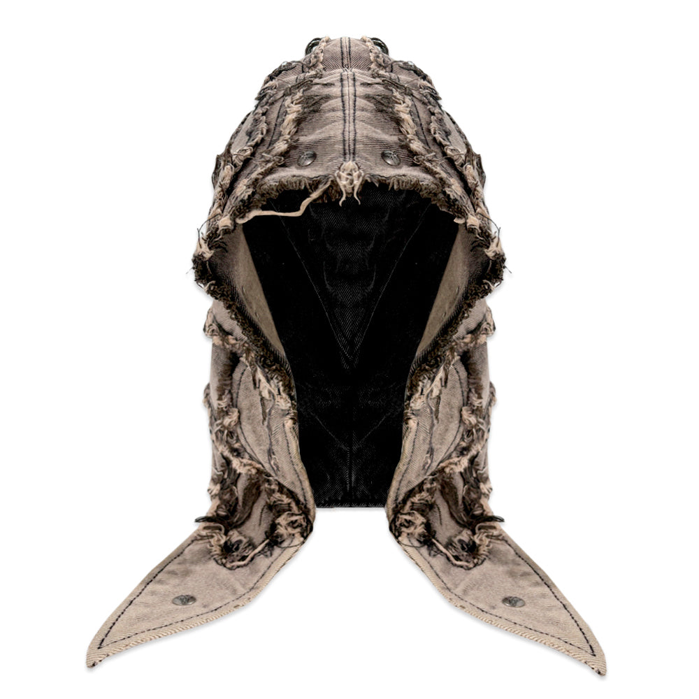 005 Chaos Dream Waxed Beige Hat