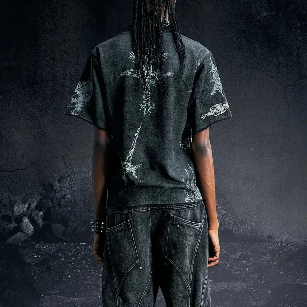 COZY WORLDWIDE Product Page - Onyx Waxed T-Shirt - Black - VENTURER
