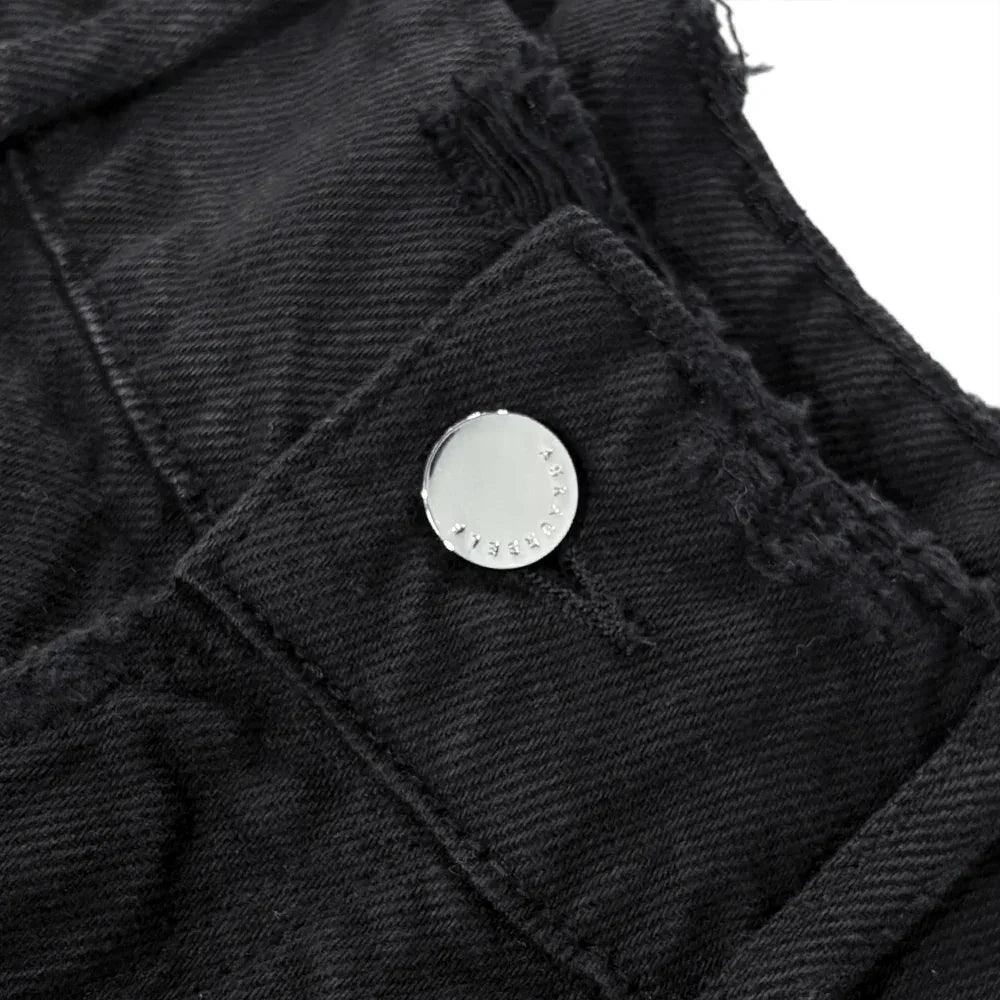 ASKYURSELF (アスクユアセルフ)商品ページ - Frayed Baggy Denim