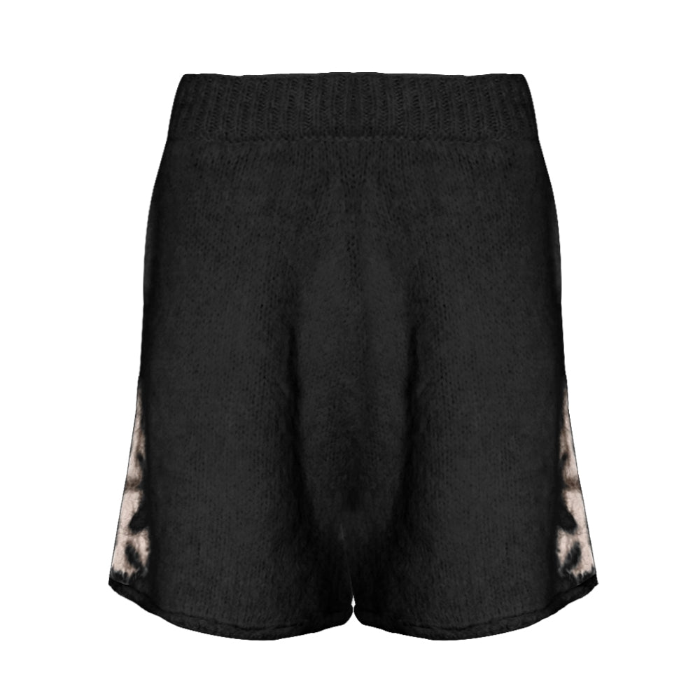 Brushed Cross Knit Shorts