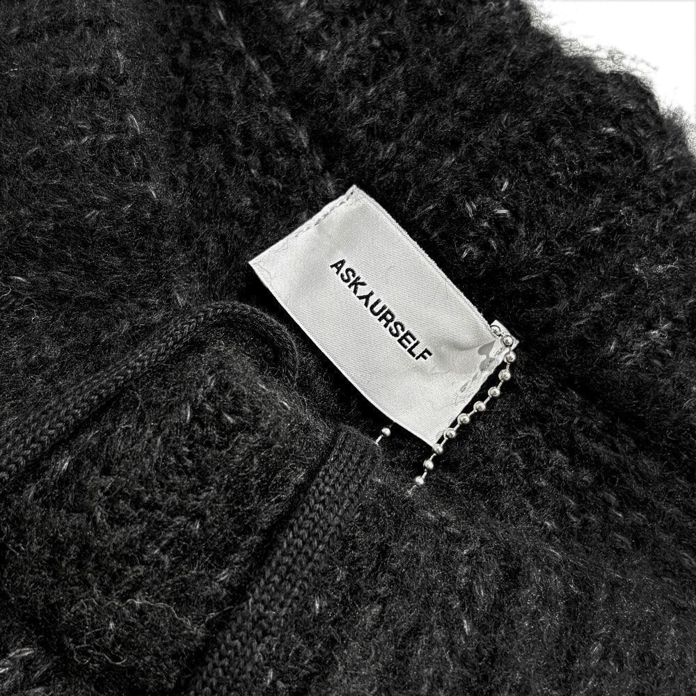 ASKYURSELF (アスクユアセルフ)商品ページ - Brushed Cross Knit