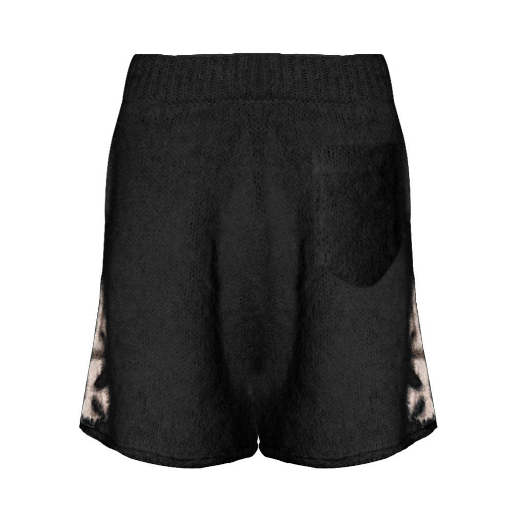 Brushed Cross Knit Shorts
