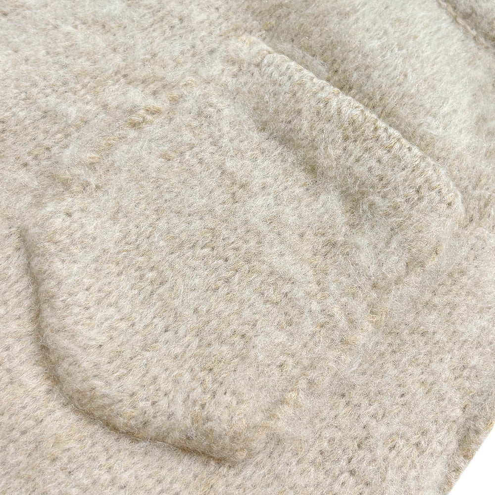 Brushed Cross Knit Shorts