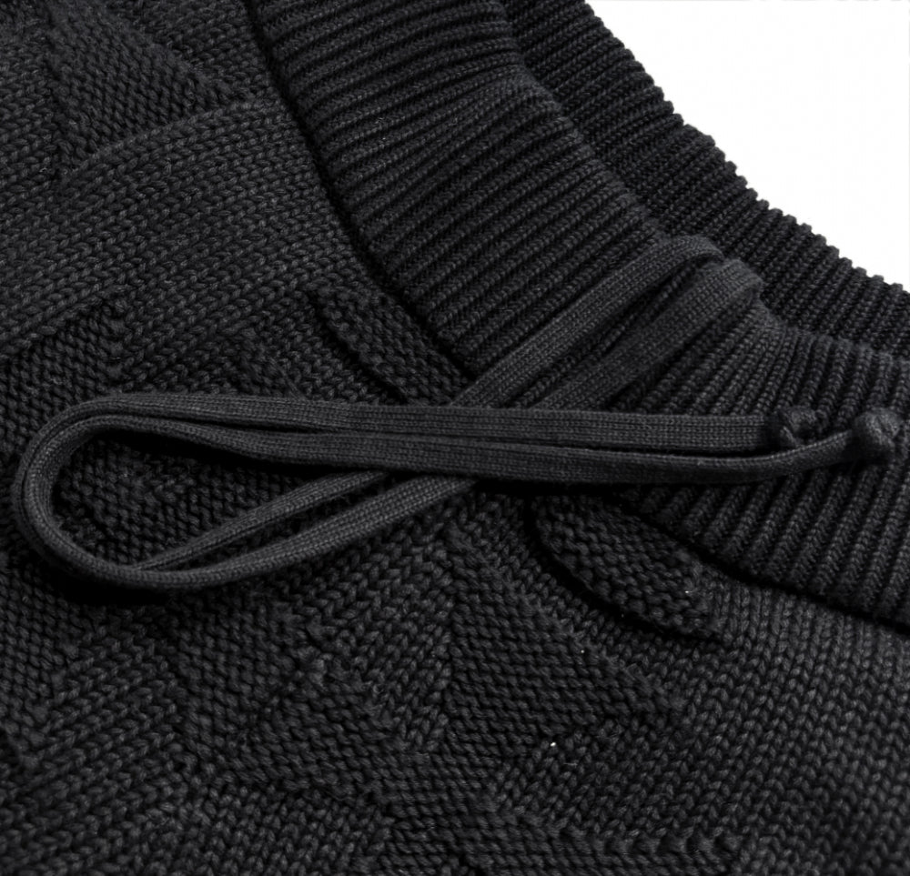Mono Cross Knit Shorts