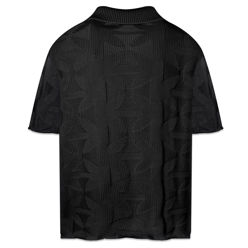 Mono Cross Knit Shirt