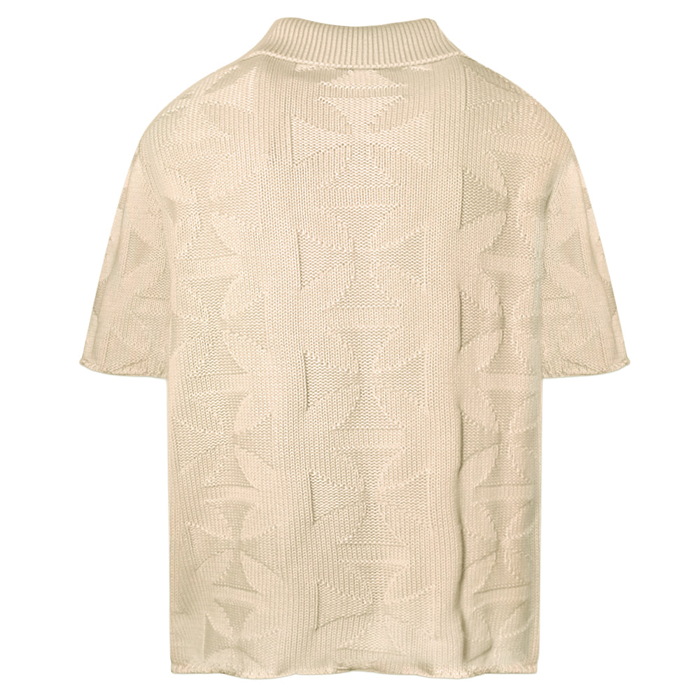Mono Cross Knit Shirt