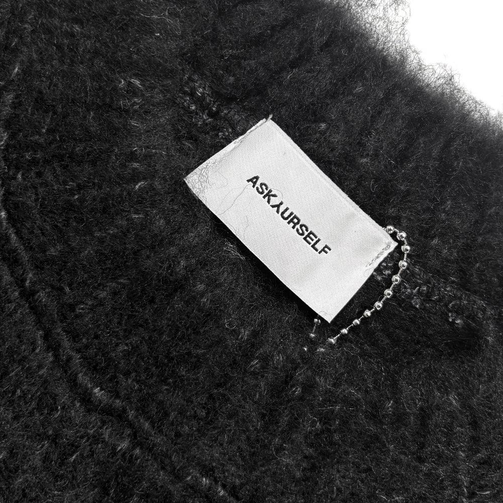 ASKYURSELF (アスクユアセルフ)商品ページ - Raw Cross Knitted Tank