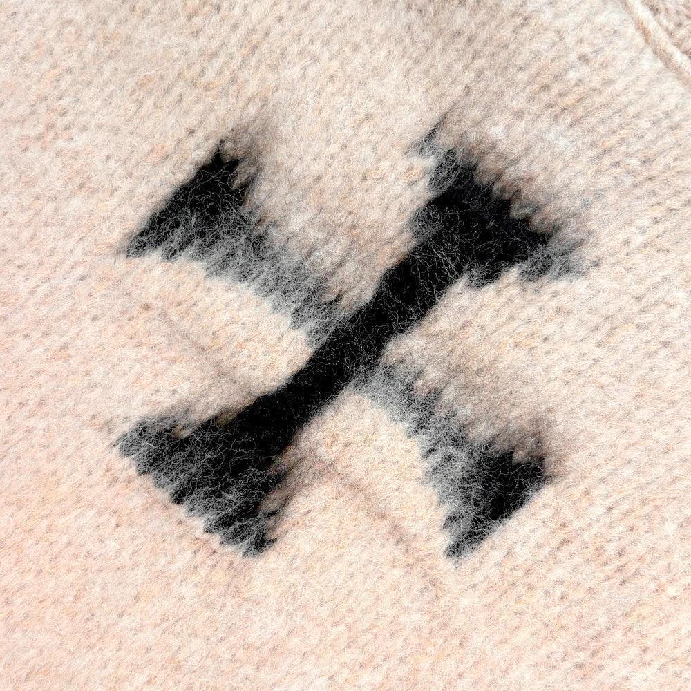 ASKYURSELF Product Page - Raw Cross Knitted Tank - Ecru - VENTURER