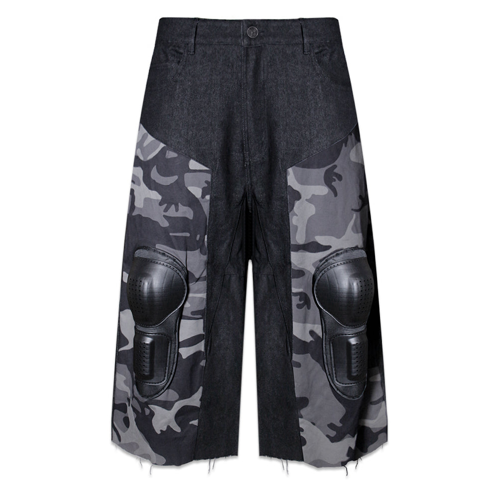 Mudcamo 3/4th Capri Padded Denim